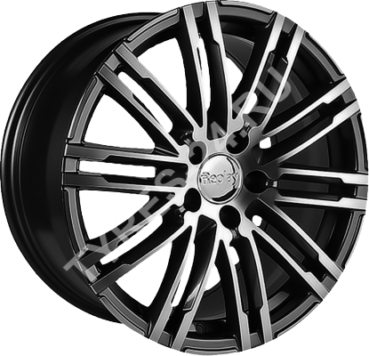 ДискPorschePR139JxR18 PCD5x112 ET26 DIA66.6,чёрный