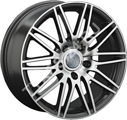 ДискPorschePR148JxR18 PCD5x130 ET53 DIA71.6,серый