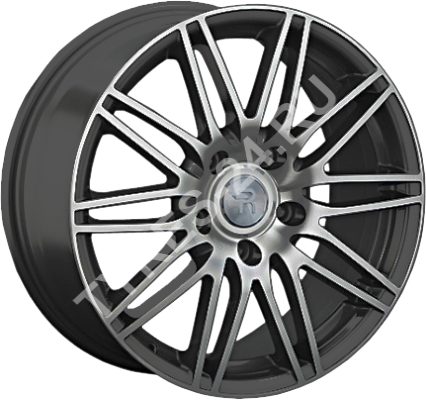 ДискPorschePR149JxR20 PCD5x130 ET57 DIA71.6,серый