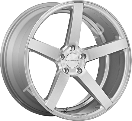 Диск Porsche Vossen 10JxR21 PCD5x130 ET50 DIA71.6, серебристый