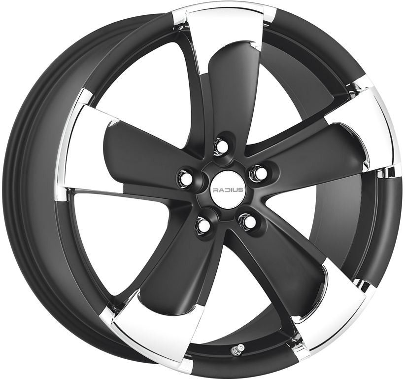 Диск Radius RS014 8.5JxR19 PCD5x112 ET42 DIA75, чёрный