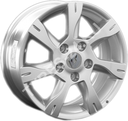 ДискRenaultRN446.5JxR15 PCD5x114.3 ET43 DIA66.1,серый