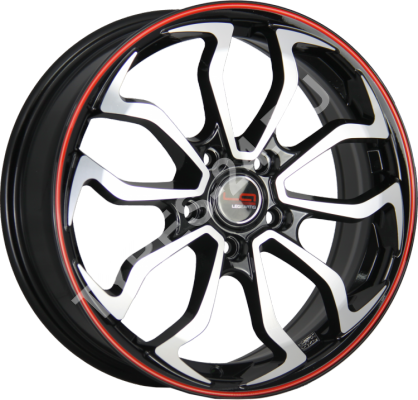 ДискRenaultRN517 Concept6.5JxR16 PCD5x114.3 ET47 DIA66.1,чёрный