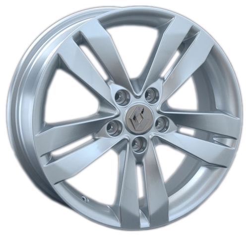 ДискRenaultRN747JxR17 PCD5x114.3 ET45 DIA66,серебристый