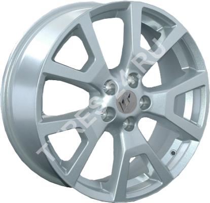 ДискRenaultRN837JxR18 PCD5x114.3 ET40 DIA66.1,чёрный