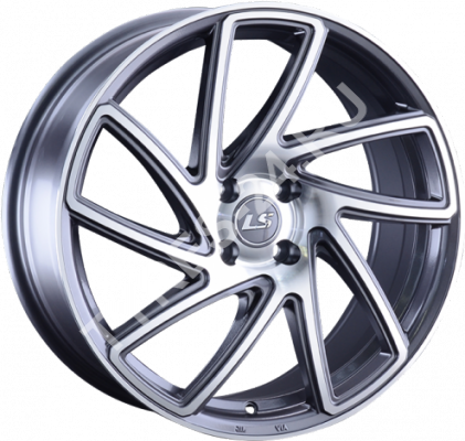 ДискReplica LS10547JxR16 PCD4x100 ET45 DIA60.1,серый