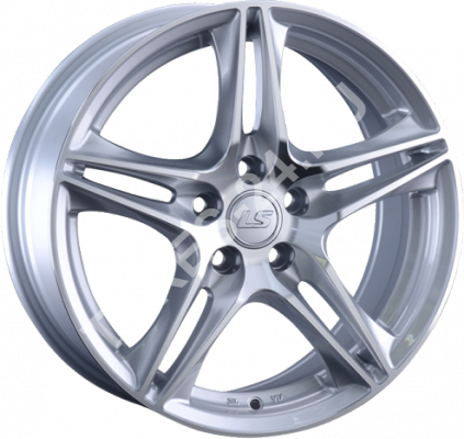 ДискReplica LS10567JxR16 PCD5x114.3 ET42 DIA67.1,серебристый