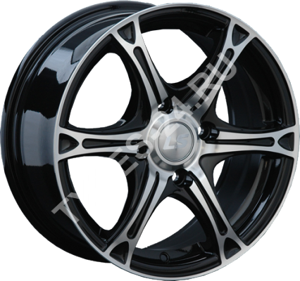 ДискReplica LS1317JxR16 PCD5x114.3 ET45 DIA73.1,чёрный