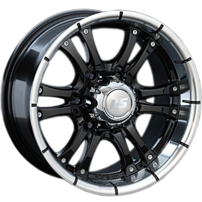 ДискReplica LS1616JxR15 PCD4x100 ET48 DIA54.1,чёрный