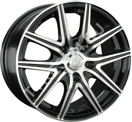 ДискReplica LS1886.5JxR15 PCD5x112 ET45 DIA57.1,чёрный