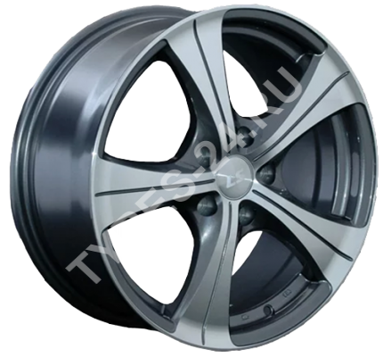 ДискReplica LS2027JxR16 PCD4x100 ET40 DIA73.1,серый