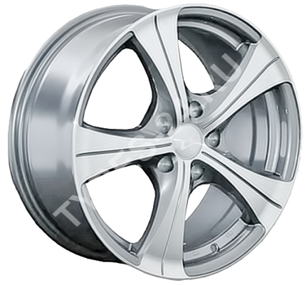 ДискReplica LS2026.5JxR15 PCD4x100 ET43 DIA60.1,серебристый