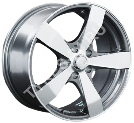 ДискReplica LS2056.5JxR15 PCD4x100 ET43 DIA60.1,серебристый