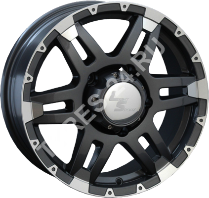 ДискReplica LS2127JxR16 PCD6x139.7 ET38 DIA67.1,чёрный