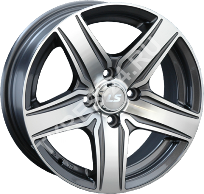 ДискReplica LS2307JxR17 PCD5x112 ET45 DIA57.1,серый