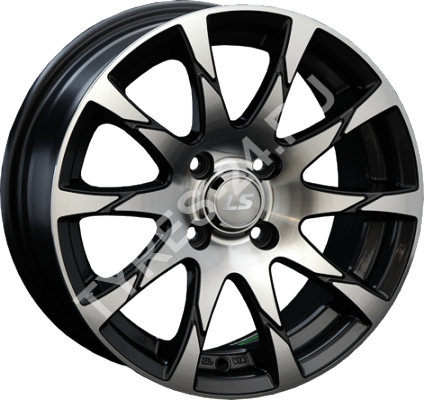 ДискReplica LS2336.5JxR15 PCD4x100 ET40 DIA73.1,чёрный