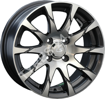 ДискReplica LS2336JxR14 PCD5x100 ET35 DIA57.1,серый