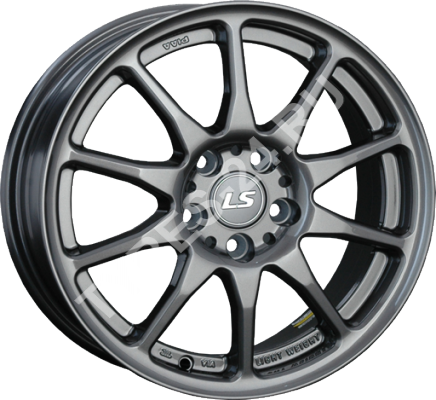 ДискReplica LS3006JxR15 PCD5x100 ET40 DIA57.1,серый