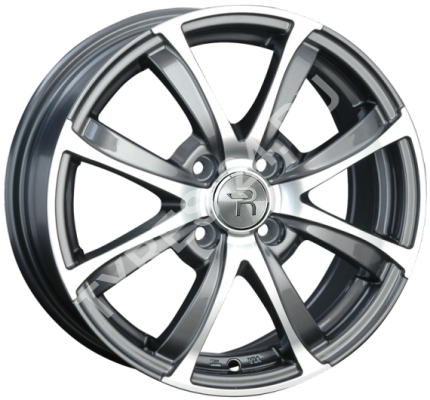 ДискReplica LS3137JxR17 PCD4x100 ET45 DIA60.1,серый