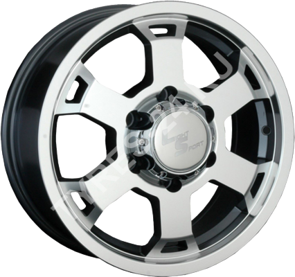 ДискReplica LS3268JxR17 PCD6x139.7 ET38 DIA67.1,чёрный