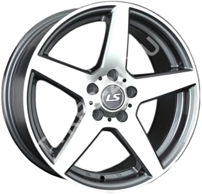 ДискReplica LS3607JxR16 PCD4x100 ET40 DIA73.1,серый