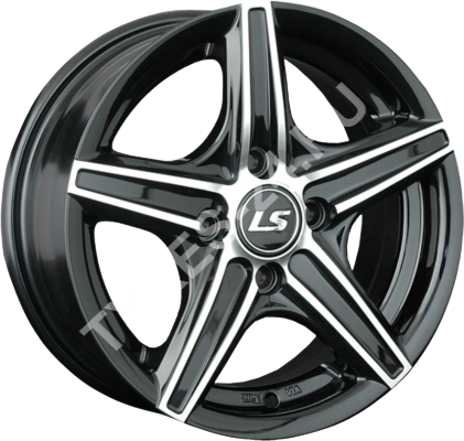 ДискReplica LS3726JxR14 PCD4x98 ET35 DIA58.6,чёрный