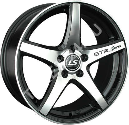 ДискReplica LS5407JxR16 PCD4x114.3 ET38 DIA73.1,чёрный