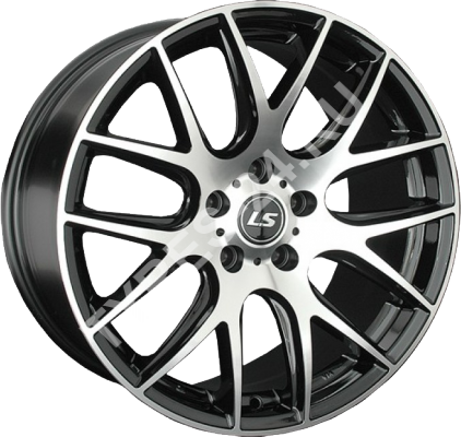 ДискReplica LS5548JxR18 PCD5x114.3 ET45 DIA73.1,чёрный