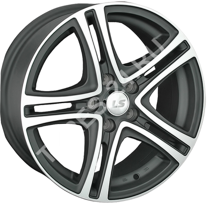 ДискReplica LS5706JxR14 PCD4x100 ET40 DIA73.1,чёрный