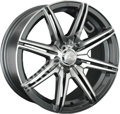 ДискReplica LS7577JxR16 PCD5x100 ET35 DIA73.1,серый