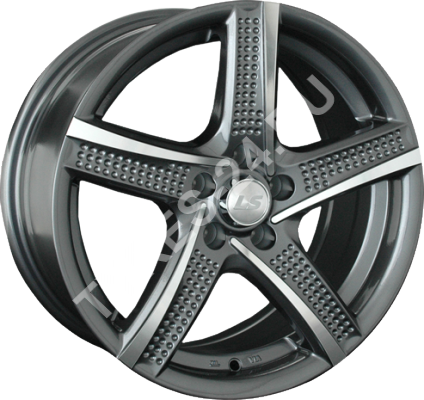 ДискReplica LS7587JxR16 PCD5x100 ET35 DIA73.1,серый