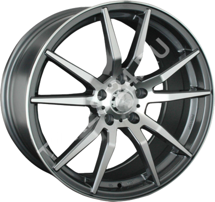 Диск Replica LS 762 8JxR18 PCD5x114.3 ET45 DIA73.1, серый