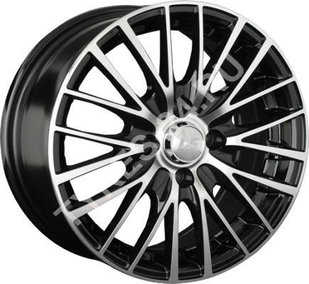ДискReplica LS7687.5JxR17 PCD4x100 ET38 DIA73.1,чёрный