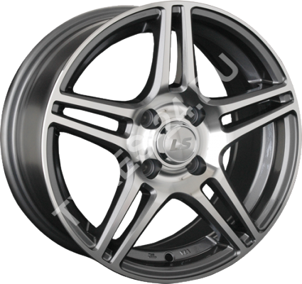 ДискReplica LS7707JxR16 PCD4x100 ET42 DIA60.1,серый