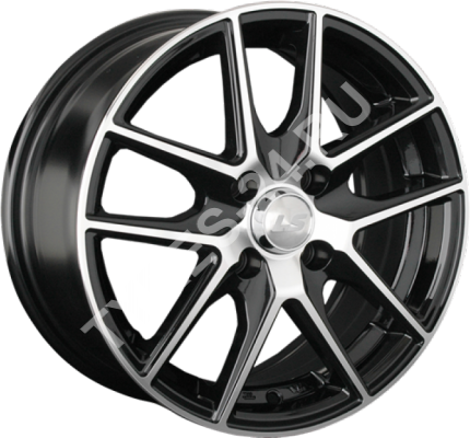 ДискReplica LS7716.5JxR15 PCD4x100 ET40 DIA54.1,чёрный