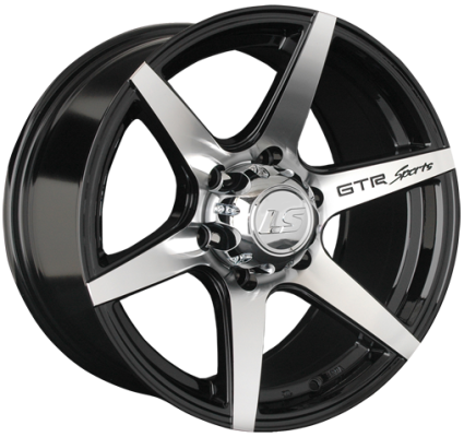ДискReplica LS8009JxR18 PCD6x139.7 ET25 DIA106.1,чёрный