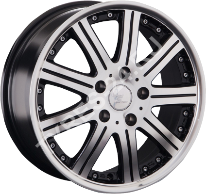 ДискReplica LS8266JxR16 PCD4x100 ET40 DIA73.1,чёрный