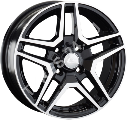 ДискReplica LS8548JxR18 PCD5x114.3 ET40 DIA67.1,чёрный