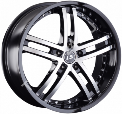 ДискReplica LS8858JxR19 PCD5x114.3 ET35 DIA67.1,чёрный