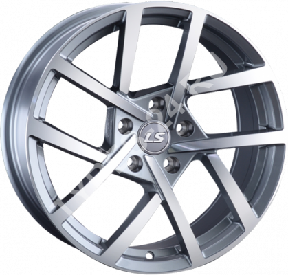 ДискReplica LS9958JxR17 PCD5x114.3 ET35 DIA67.1,серый