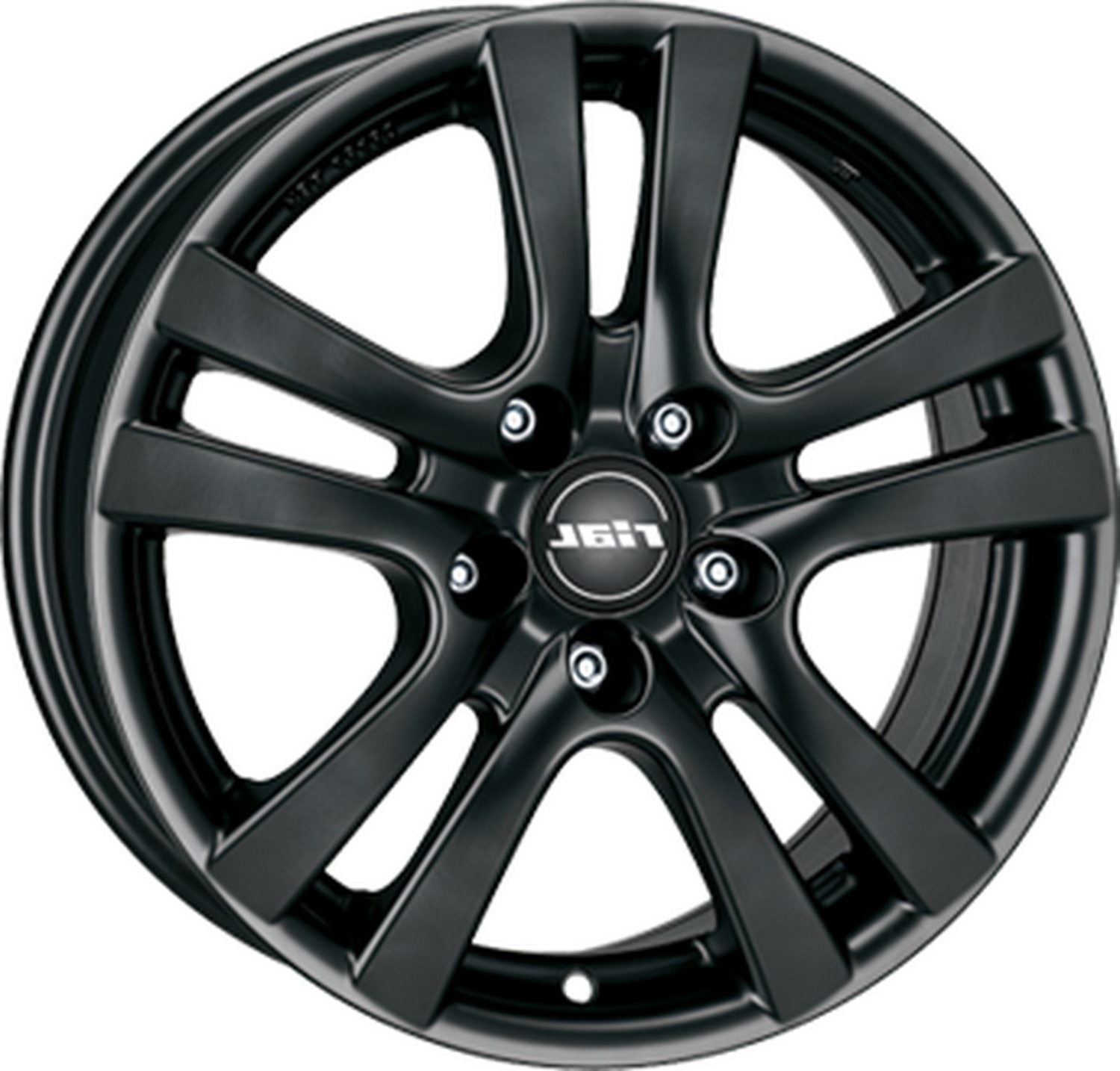 ДискRialComo7JxR16 PCD5x114.3 ET46 DIA70,чёрный