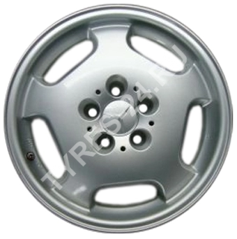 ДискRialDB7JxR16 PCD5x112 ET35 DIA66,серебристый