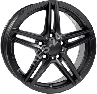 ДискRialM10X8.5JxR20 PCD5x112 ET40 DIA66.5,чёрный