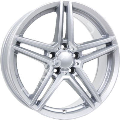 ДискRialM10X8.5JxR19 PCD5x112 ET54 DIA66.5,серебристый