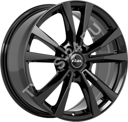 ДискRialM128JxR19 PCD5x112 ET20 DIA66.5,чёрный