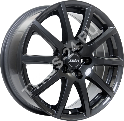 ДискMakMilano8JxR18 PCD5x108 ET45 DIA72,чёрный