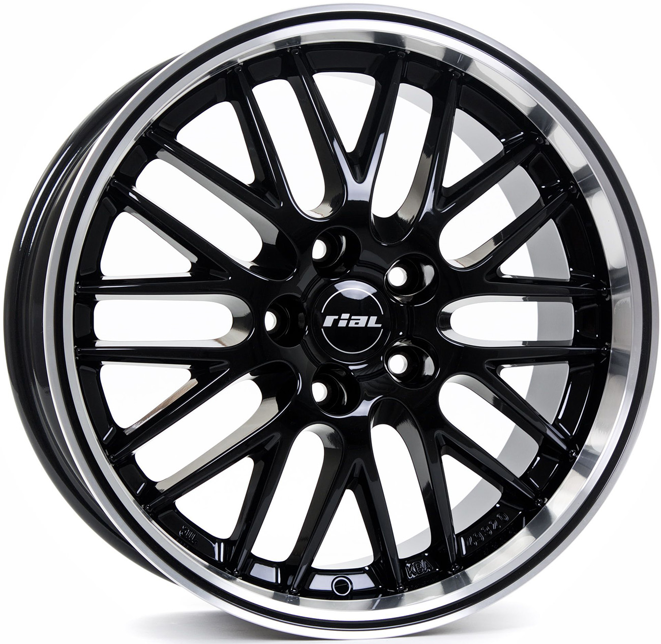 ДискRialNorano8JxR17 PCD5x108 ET45 DIA70.1,чёрный