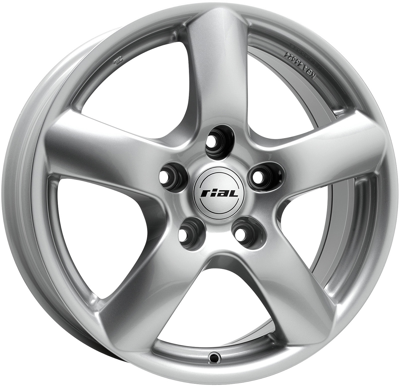 ДискRialOslo6JxR15 PCD5x108 ET45 DIA70,серебристый