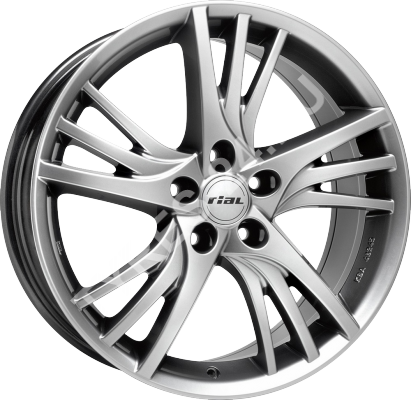 ДискRialPadua8JxR18 PCD5x114.3 ET43 DIA70.1,серый