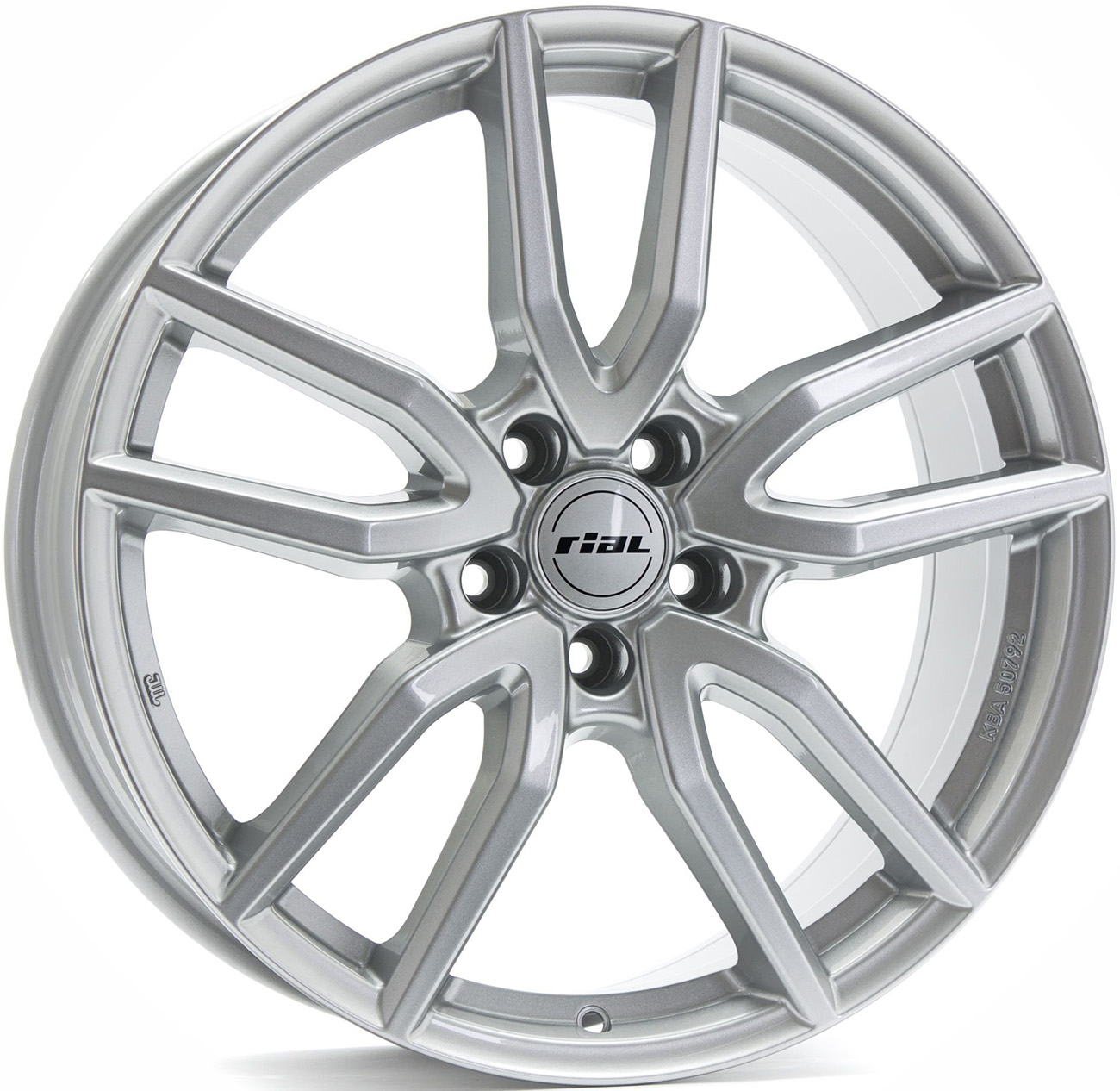 ДискRialTorino8JxR18 PCD5x114 ET45 DIA70,серебристый